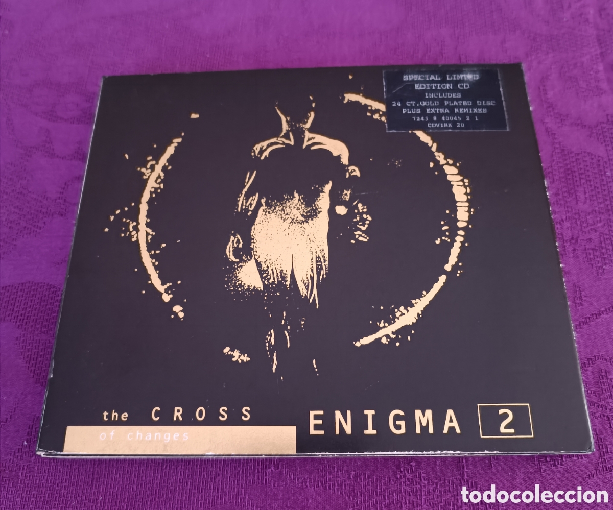CD di Musica: ENIGMA. THE CROSS OF CHANGES (SPECIAL EDITION) UK 24k GOLD plated disc