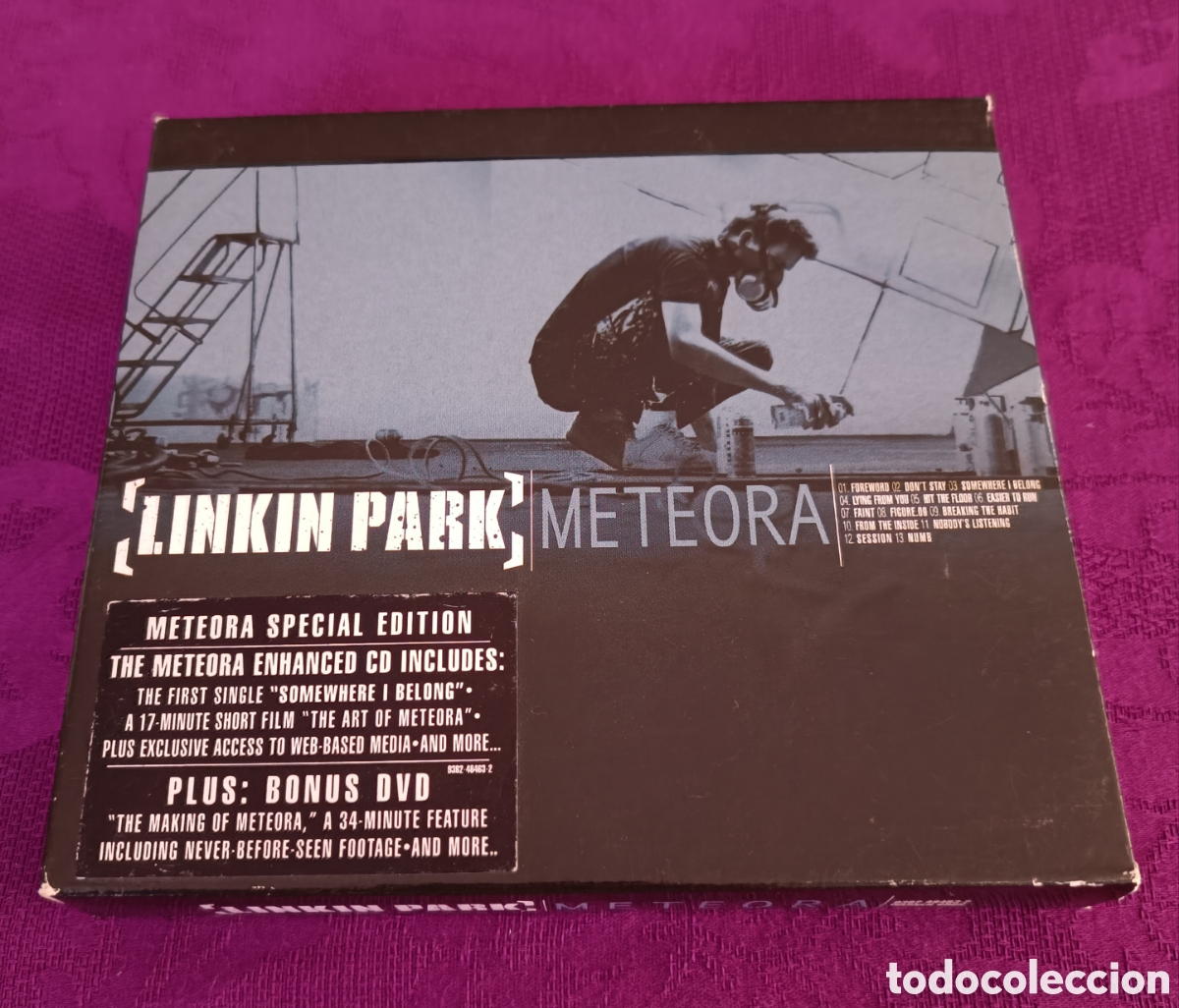 CDs de m&uacute;sica: LINKIN PARK. METEORA. SPECIAL EDITION + DVD - Foto 1