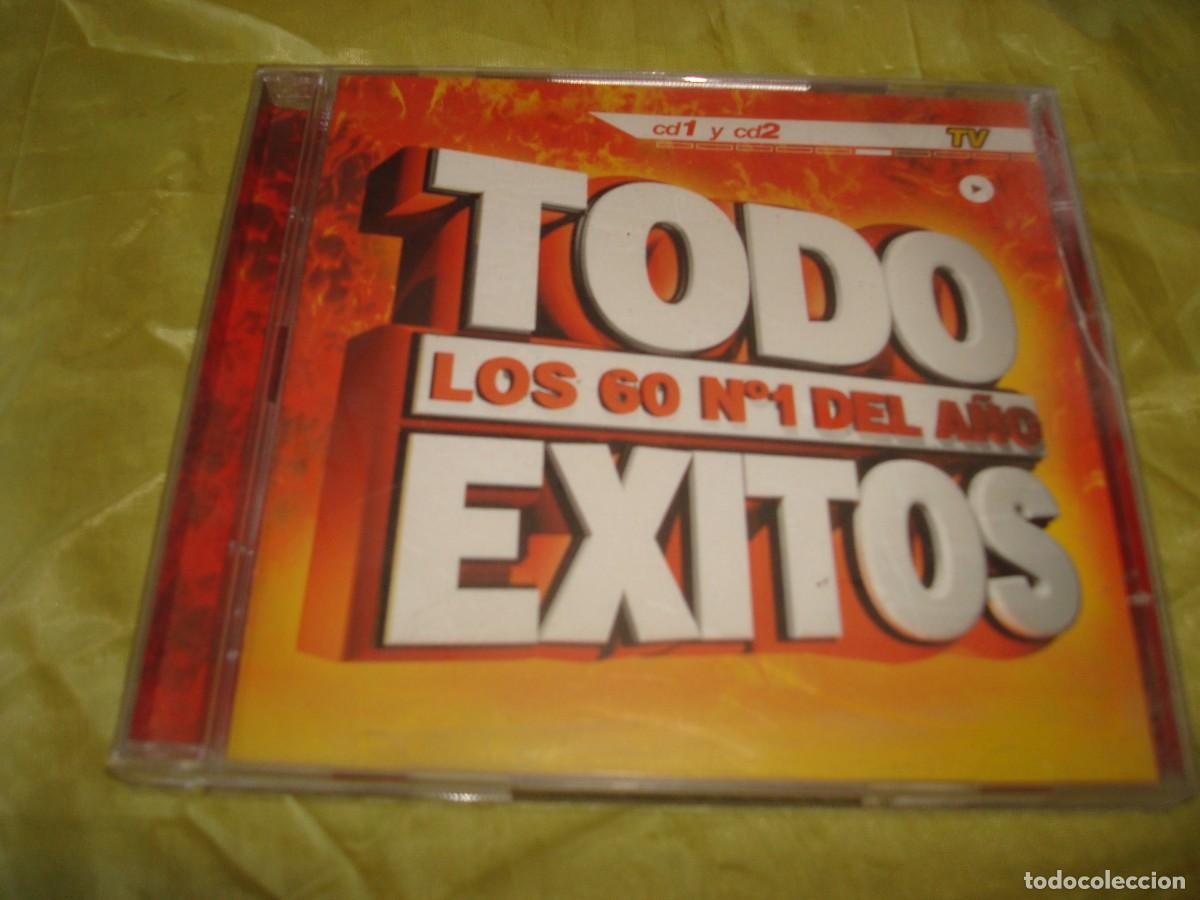 CDs de m&uacute;sica: TODO EXITOS. LOS 60 N&ordm; 1 DEL A&Ntilde;O. CD 1 Y CD2. IMPECABLE.