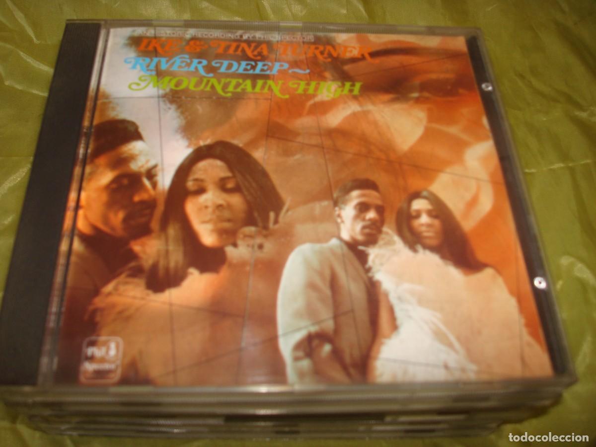 CDs de m&uacute;sica: IKE & TINA TURNER. RIVER DEEP- MOUNTAIN HIGH. CD. IMPECABLE.
