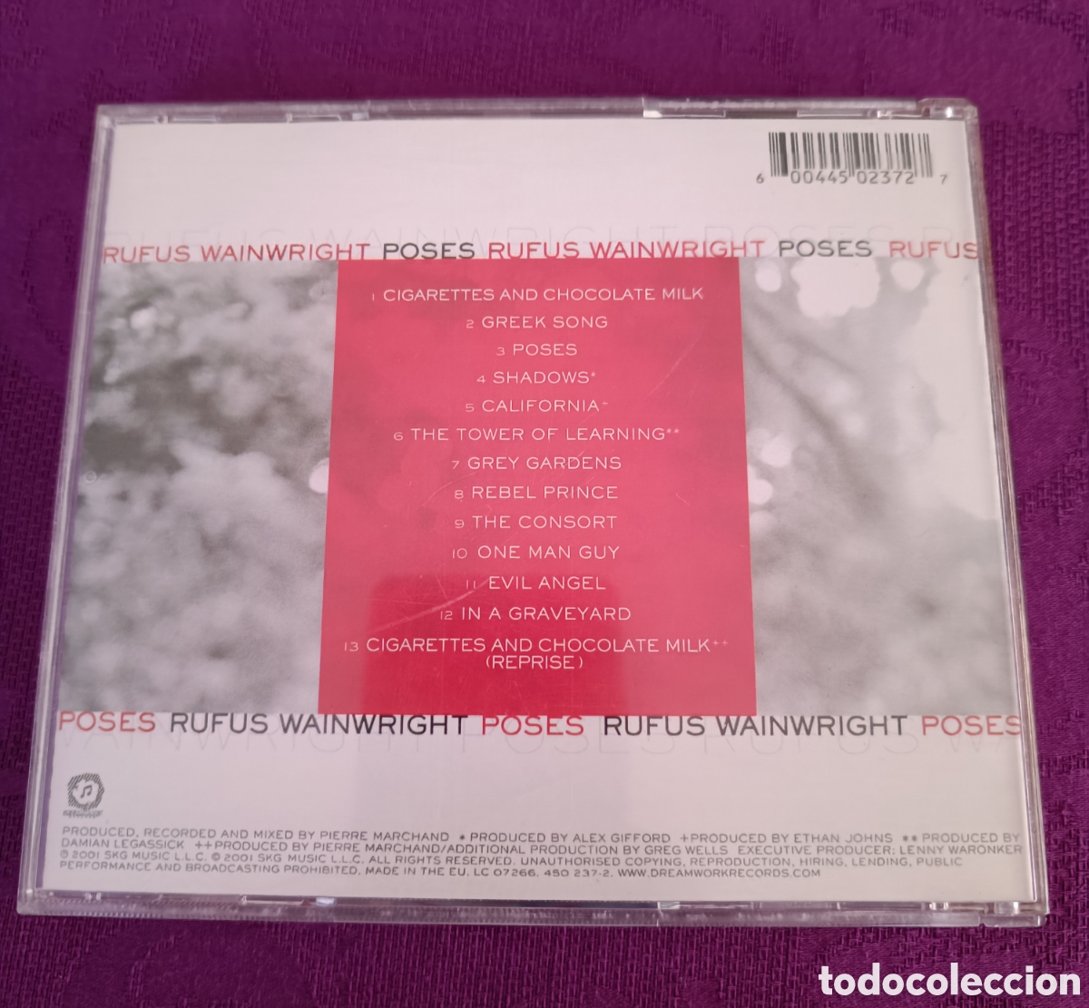 CDs de m&uacute;sica: RUFUS WAINWRIGHT. POSES - Foto 2