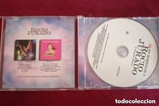 CDs de m&uacute;sica: CD HOMENAJE A ROC&Iacute;O JURADO. GRANDES &Eacute;XITOS - Foto 2