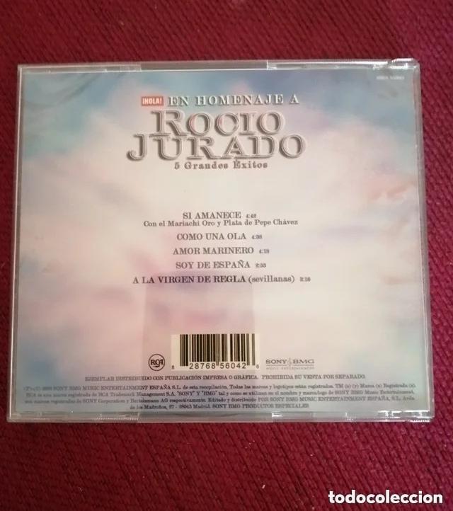 CDs de m&uacute;sica: CD HOMENAJE A ROC&Iacute;O JURADO. GRANDES &Eacute;XITOS - Foto 3