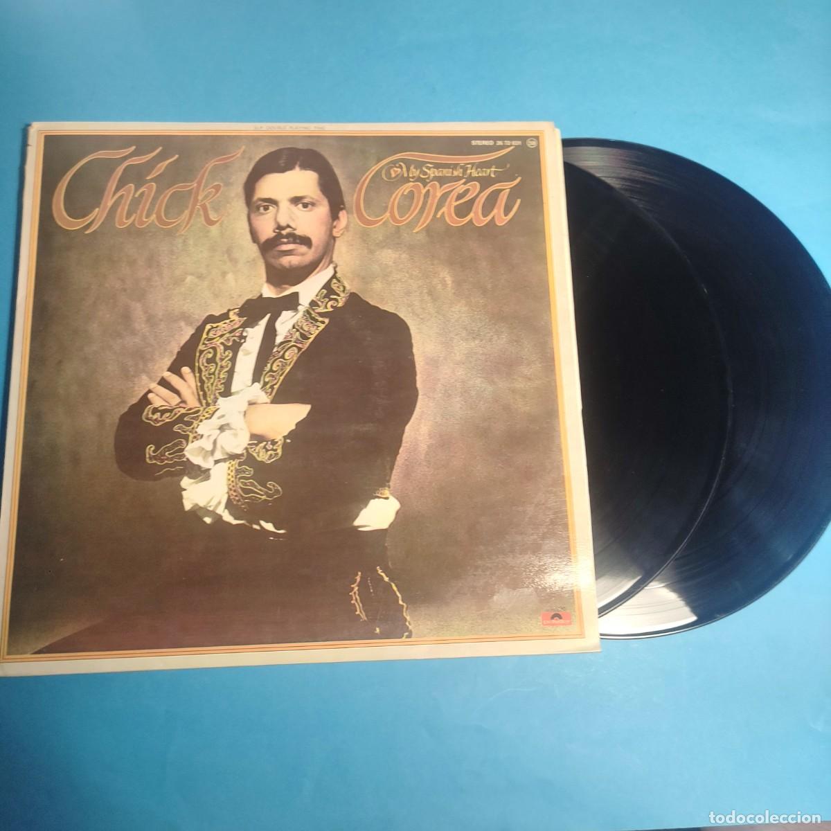 CDs de m&uacute;sica: CHICK COREA. MI SPANISH HEART ** LP DOBLE **