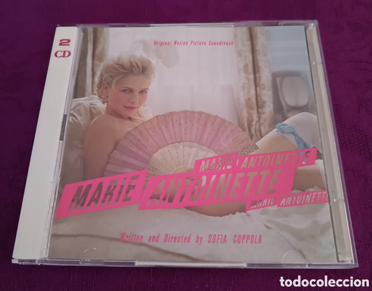 CDs de m&uacute;sica: MARIE ANTOINETTE. SOUNDTRACK. NEW ORDER SIOUXSIE GANG OF FOUR ETC. DOBLE CD