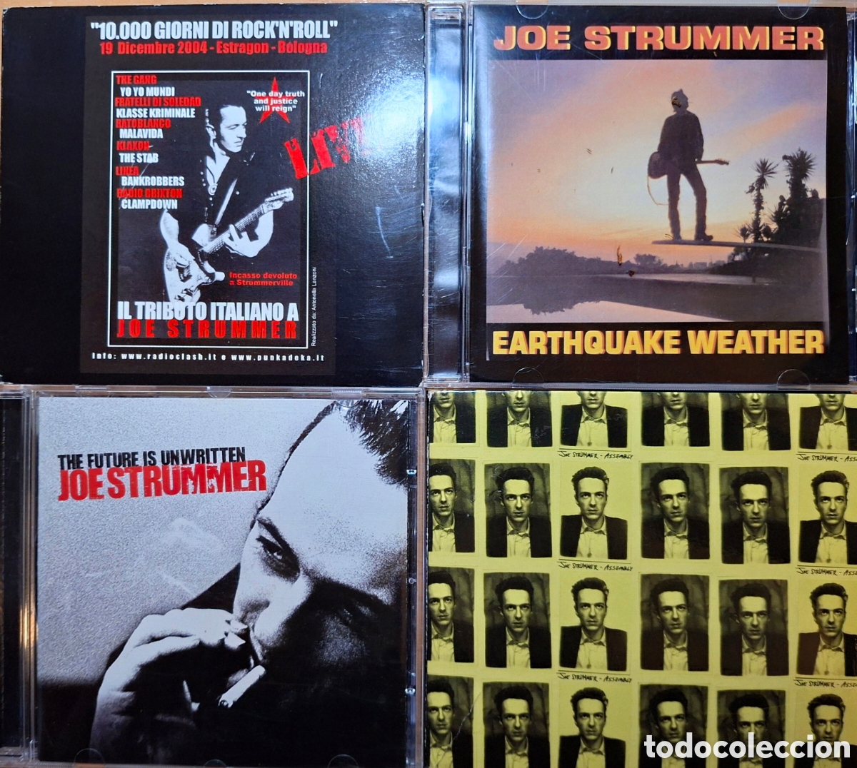 CDs de m&uacute;sica: Tributo JOE STRUMMER + Assembly + raros. 4 CDs
