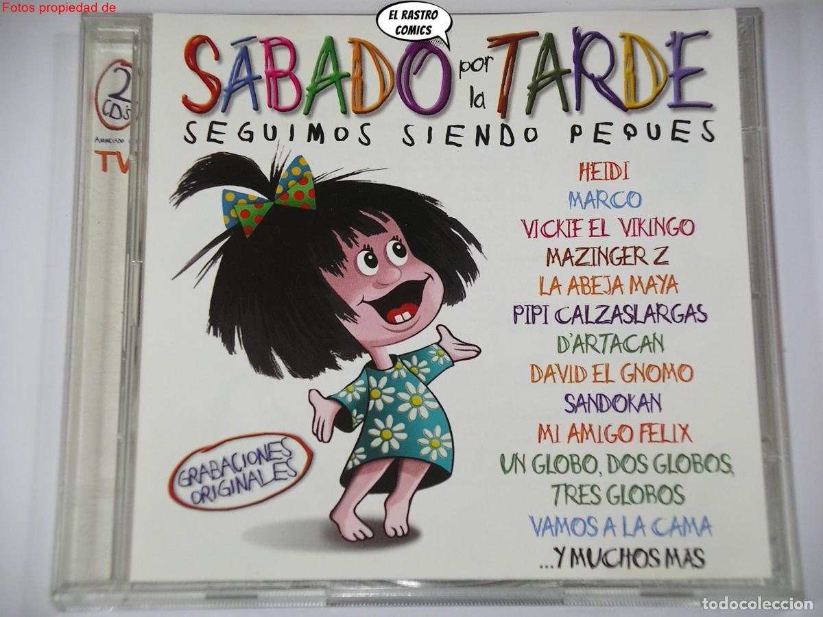 CDs de m&uacute;sica: S&aacute;bado por la Tarde, Seguimos siendo peques, doble, 2 CD Desobediencia 2000, muy buen estado