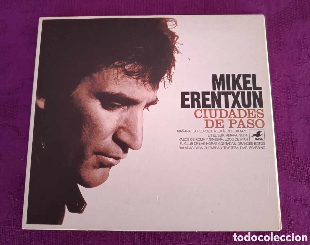Music CDs: MIKEL ERENTXUN. CIUDADES DE PASO