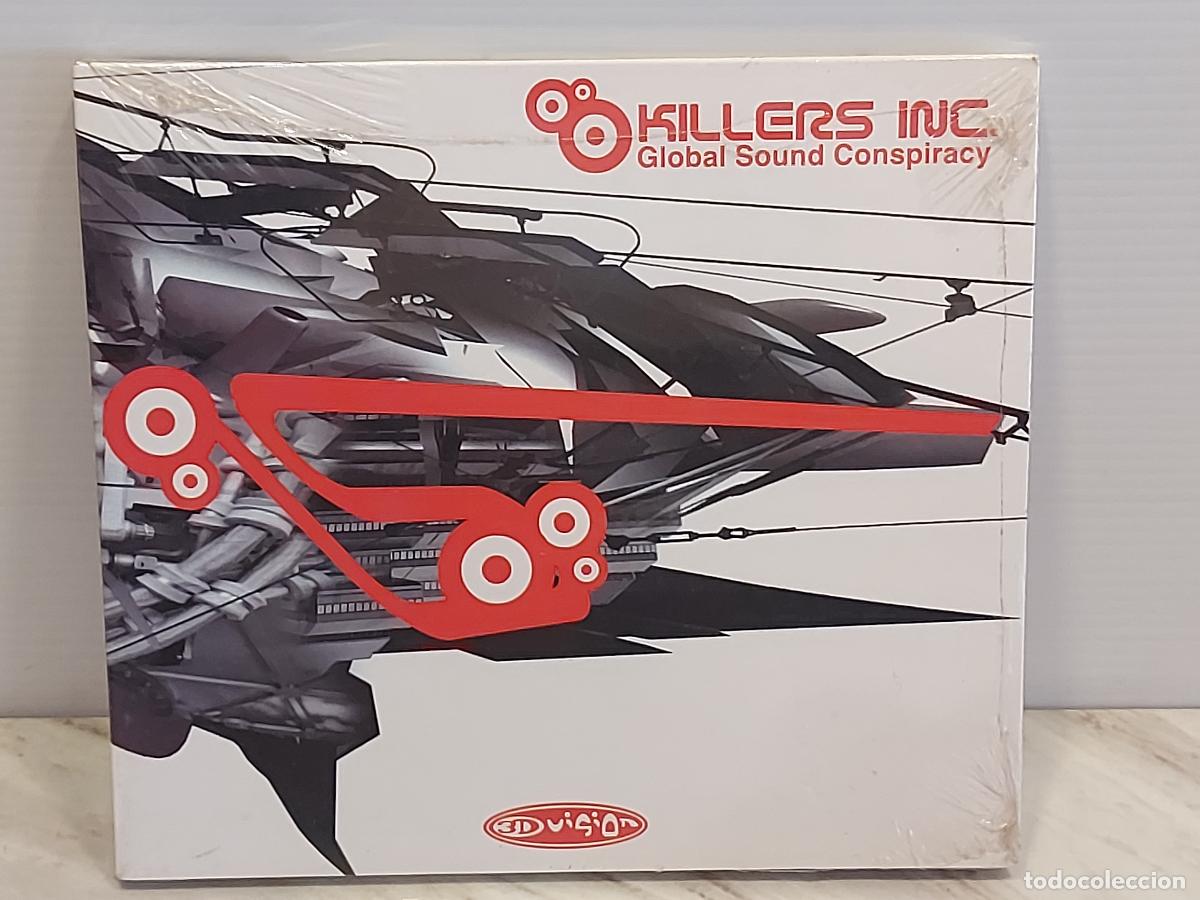 CDs de m&uacute;sica: VARIOS | KILLERS INC. &ndash; GLOBAL SOUND CONSPIRACY | PSYTRANCE | DIGIPACK CD | 3D VISION | PRECINTADO