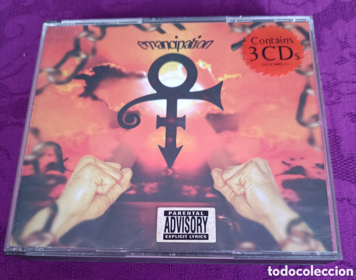 Music CDs: PRINCE. EMANCIPATION. TRIPLE CD