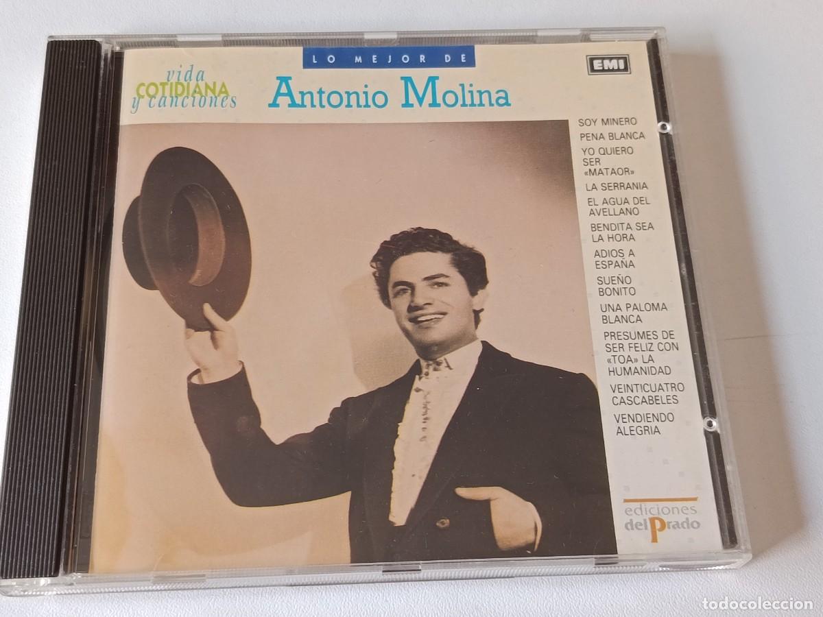 CDs de m&uacute;sica: CD LO MEJOR DE ANTONIO MOLINA