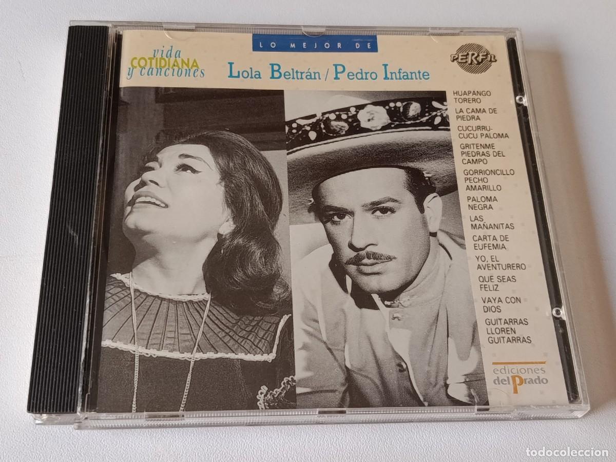 Music CDs: CD LO MEJOR LOLA BELTRAN - PEDRO INFANTE