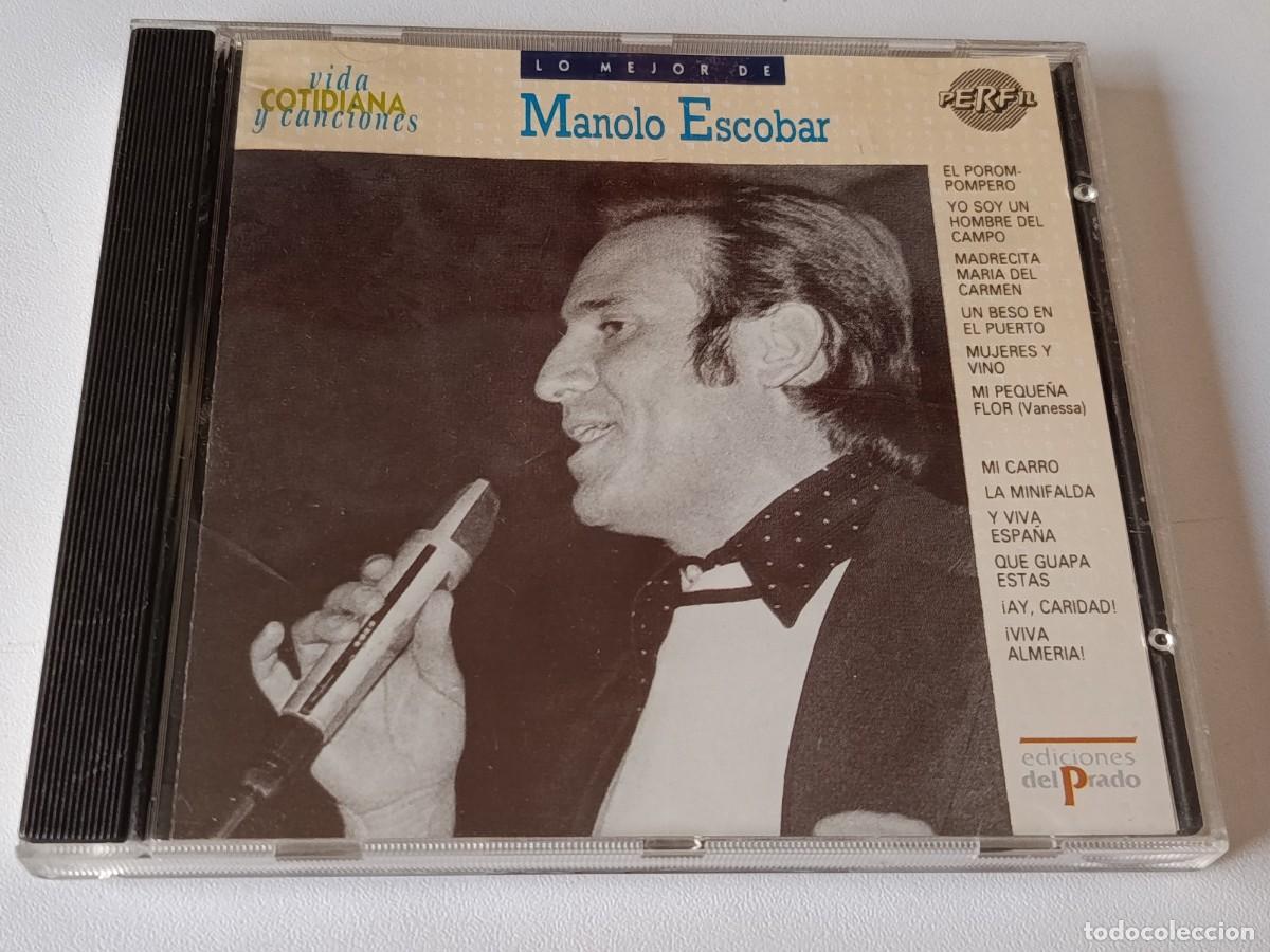 CDs de m&uacute;sica: CD LO MEJOR DE MANOLO ESCOBAR