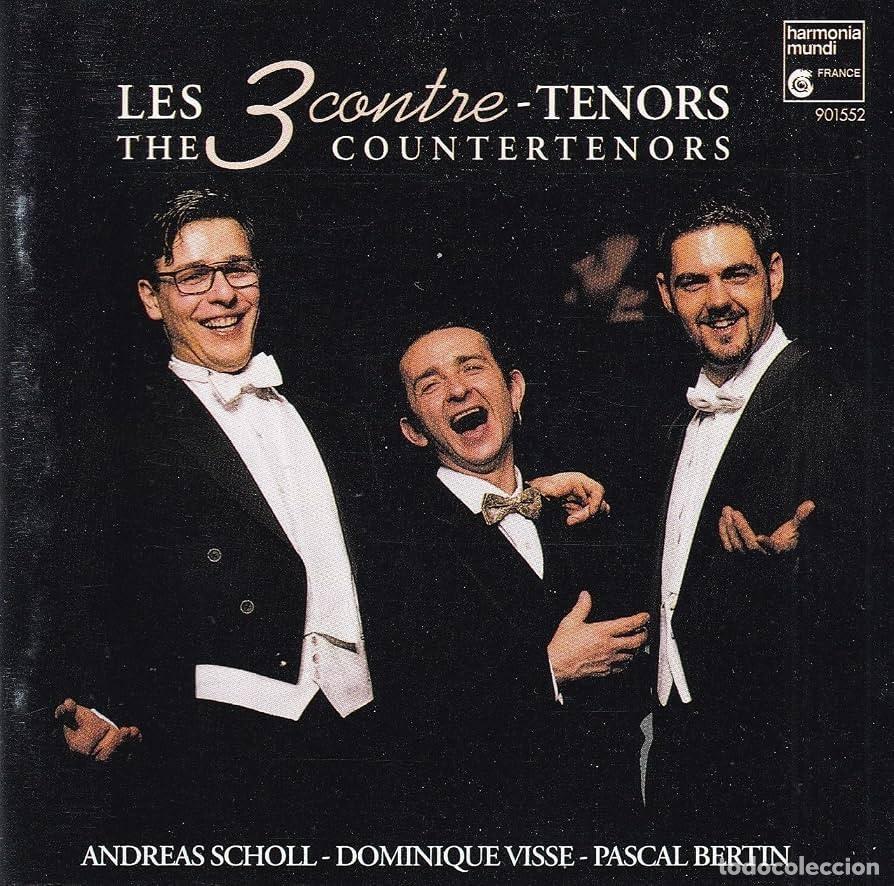 CDs de m&uacute;sica: LES 3 CONTRE-TENORS - PASCAL BERTIN, ANDREAS SCHOLL, DOMINIQUE VISSE (CD)