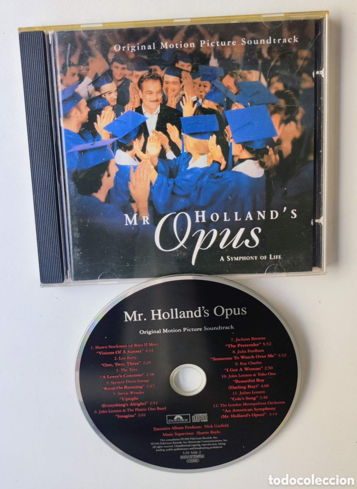 CDs de m&uacute;sica: CD BSO - MR. HOLLAND'S OPUS / MUSIC BY MICHAEL KAMEN - J.LENNON, RAY CHARLES - 1996 POLYGRAM RECORDS