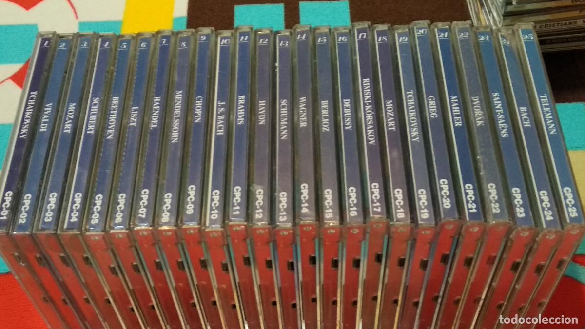 CDs de m&uacute;sica: Colecci&oacute;n COMPLETA 25 CDs AUDIO + DC-ROM ( Classical Plus ) 1997 PLANETA-DEAGOSTINI - PERFECTOS