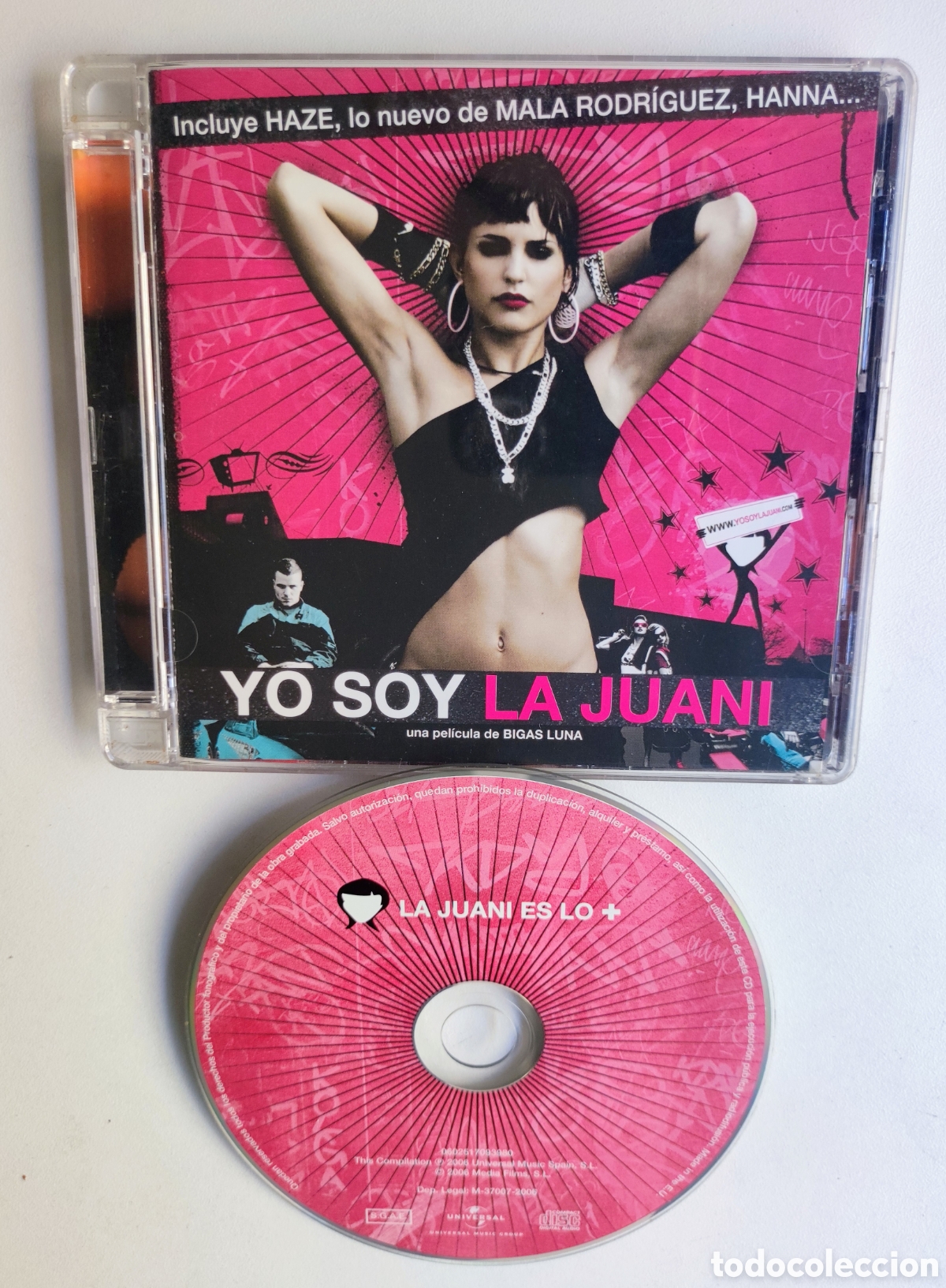 CDs de m&uacute;sica: CD BSO - YO SOY LA JUANI / HAZE, MALA RODR&Iacute;GUEZ, PLACEBO, ETC -