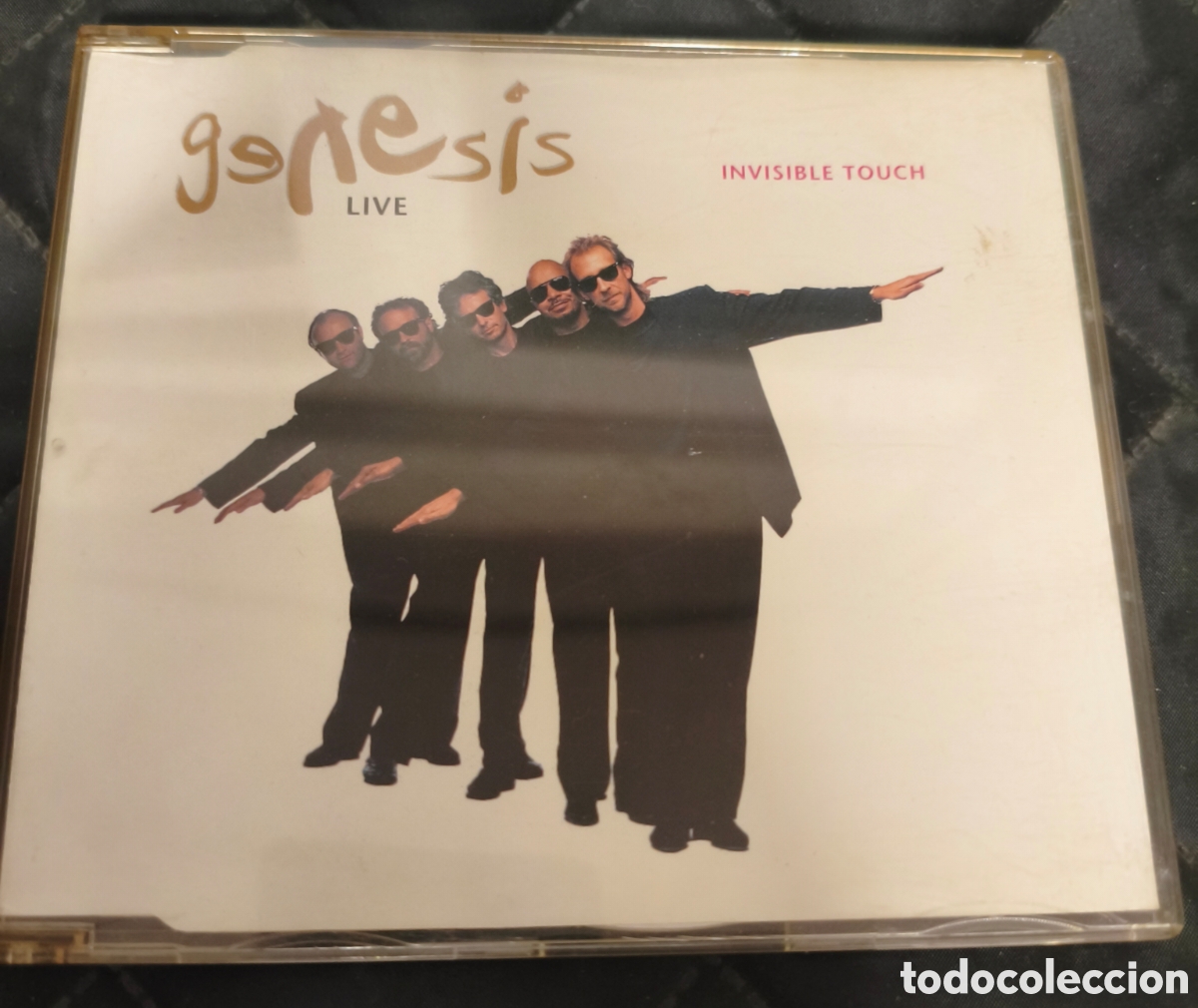 CDs de m&uacute;sica: Genesis&nbsp;&ndash;&nbsp;Invisible Touch (Live) Cd single