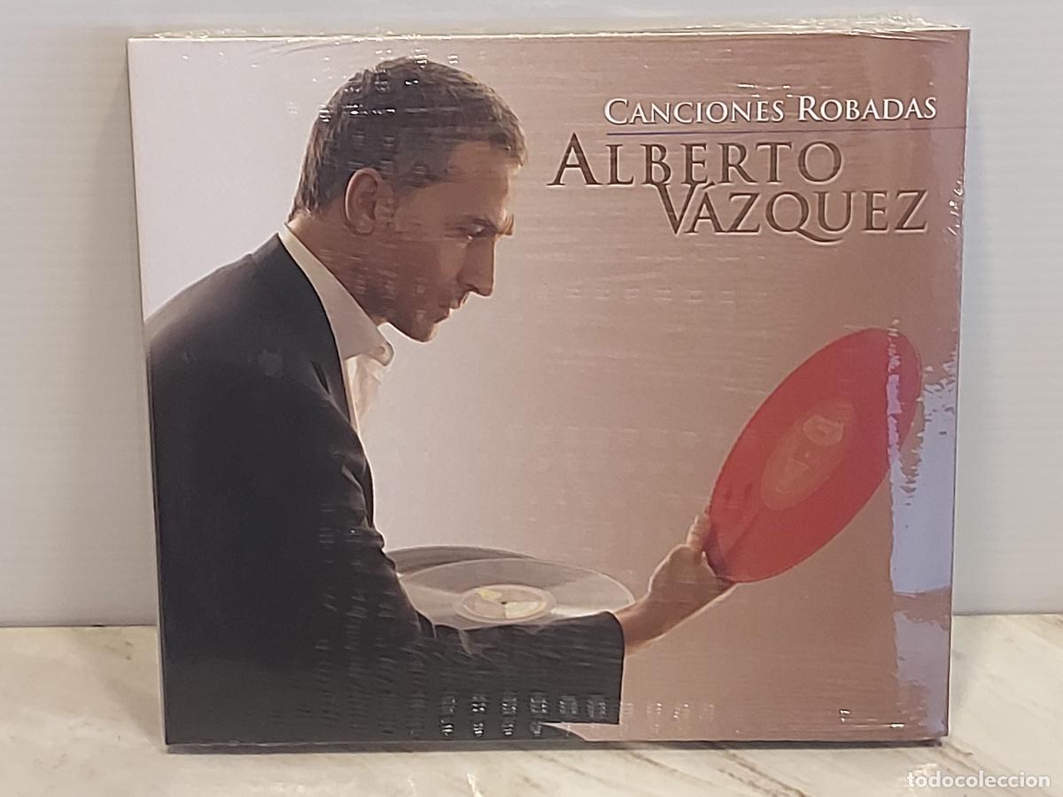 CDs de m&uacute;sica: ALBERTO V&Aacute;ZQUEZ | CANCIONES ROBADAS | DIGIPACK CD | FACTOR&Iacute;A AUTOR 2008 | PRECINTADO