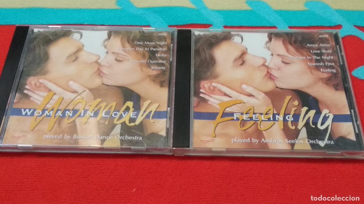 CDs de m&uacute;sica: WOMAN WOMAN IN LOVE / FEELIG -2 CDS MCPS IMAGINE 32 TEMAS