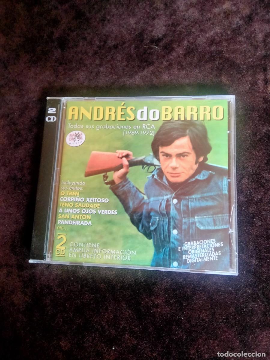 CDs de m&uacute;sica: sndres do barro - todas sus grabaciones en RCA 1969 - 1972 - con 2 cd como nuevos - rama lama