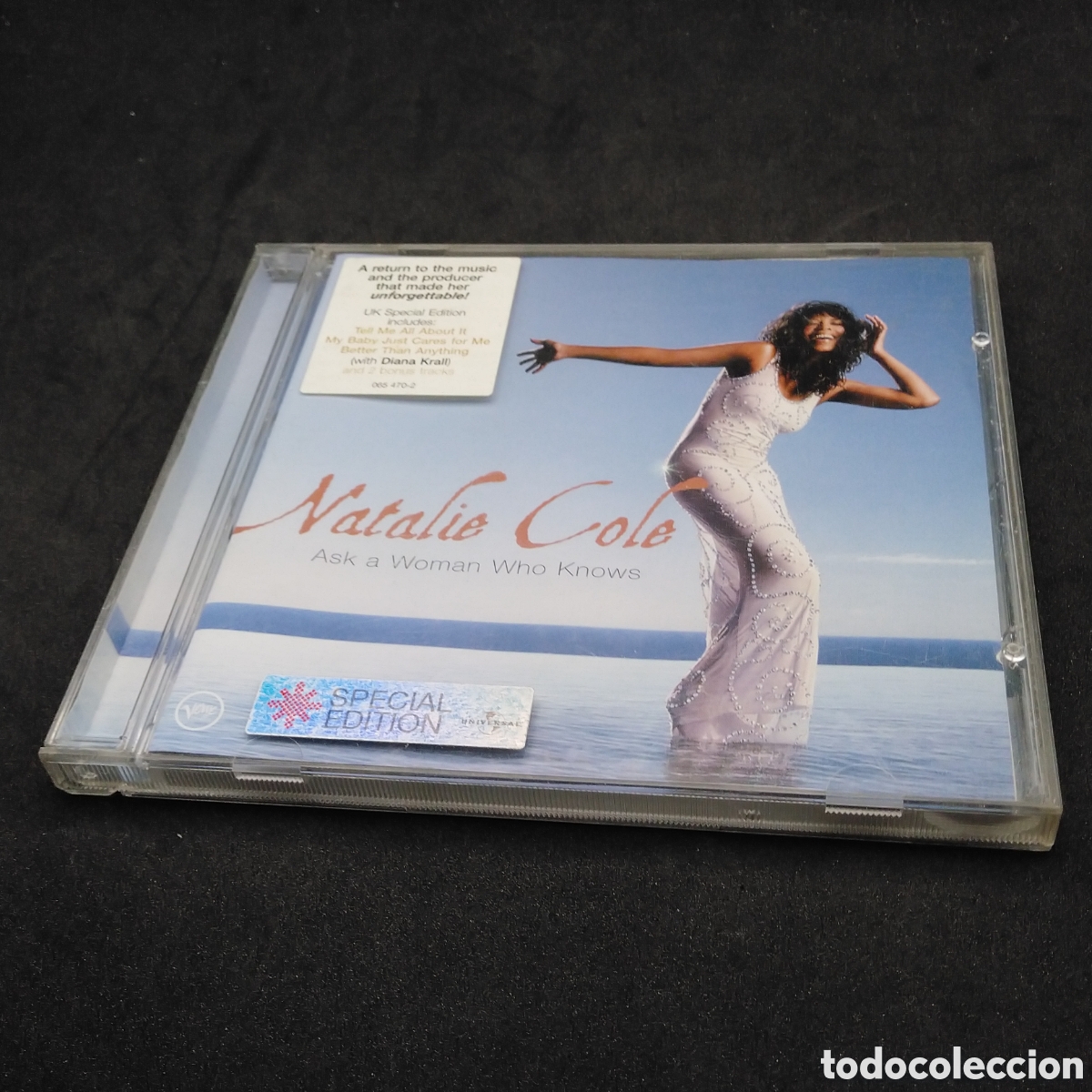 CDs de m&uacute;sica: NATALIE COLE - ASK A WOMAN WHO KNOWS - CD - 2002 - DISCO VERIFICADO