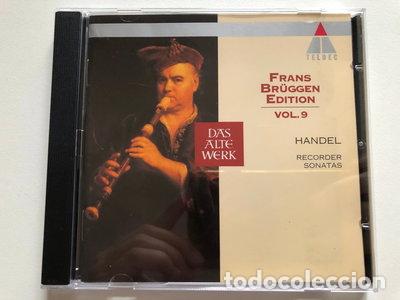 CDs de m&uacute;sica: Handel: Recorder Sonatas- 0745099747121