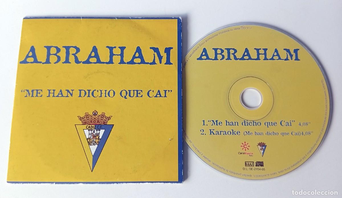 CDs de m&uacute;sica: CD SINGLE ABRAHAM: ME HAN DICHO QUE CAI