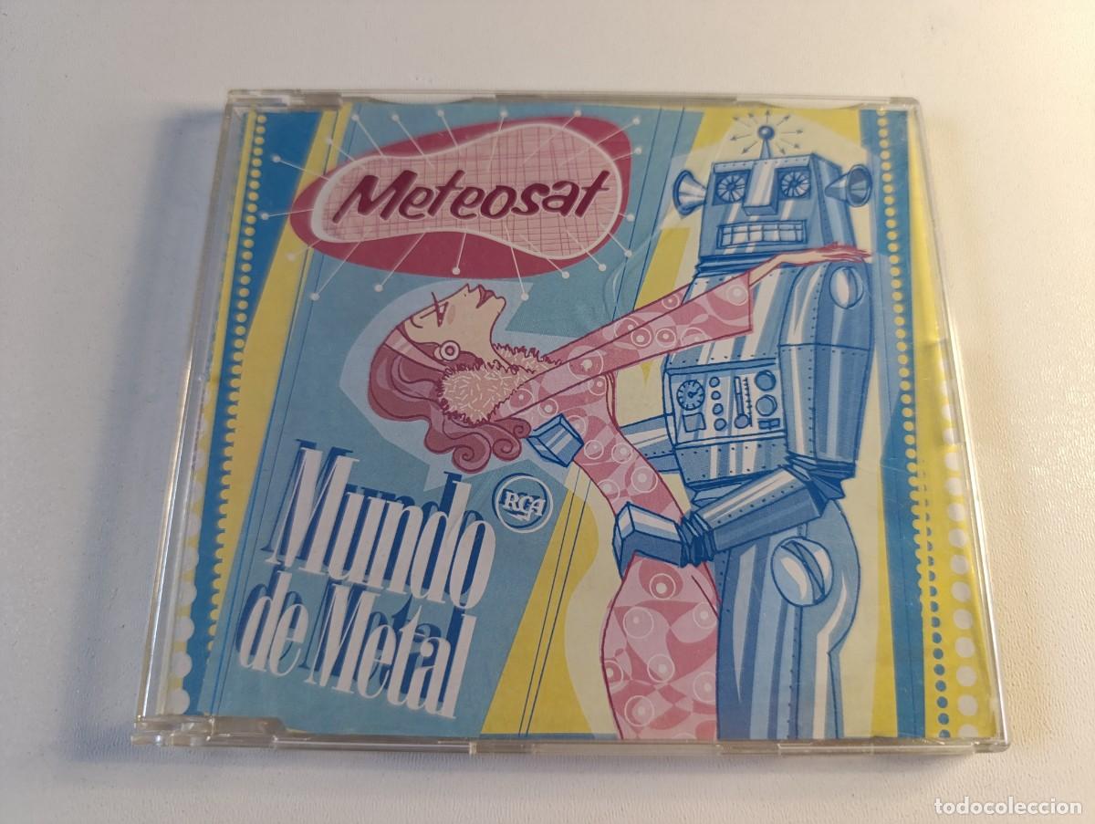 CDs de m&uacute;sica: METEOSAT 'Mundo De Metal' CD EP 1998 Espunk Borja Prieto