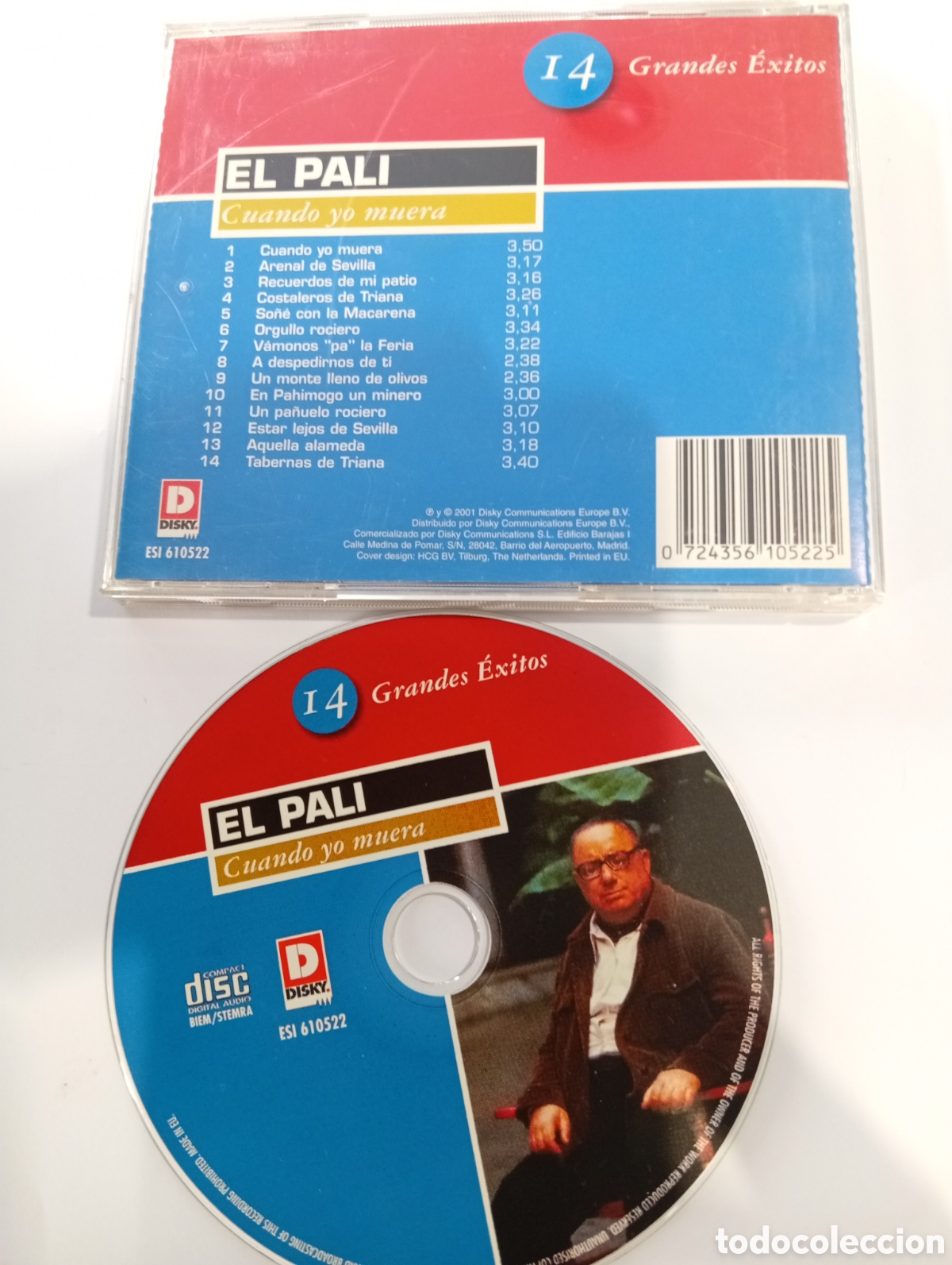 CDs de m&uacute;sica: El Pali Cuando yo muera - Foto 2