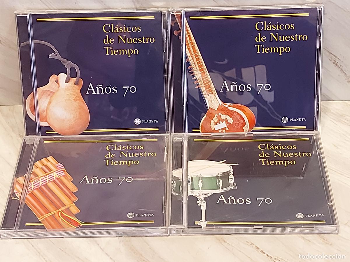 CDs de m&uacute;sica: LOTE 4 CD | CL&Aacute;SICOS DE NUESTRO TIEMPO | A&Ntilde;OS 70 | PLANETA | GRANDES &Eacute;XITOS | DE LUJO