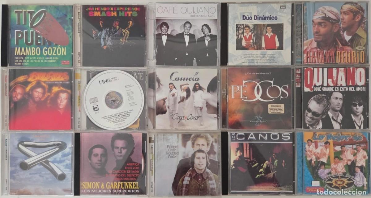 CDs de m&uacute;sica: Lote de CD&acute;s de m&uacute;sica variada