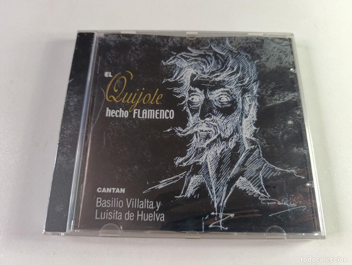 CDs de m&uacute;sica: Basilio Villalta y Luisita De Huelva 'El Quijote Hecho Flamenco' CD NUEVO 2005 buler&iacute;as Sole&aacute; Tiento