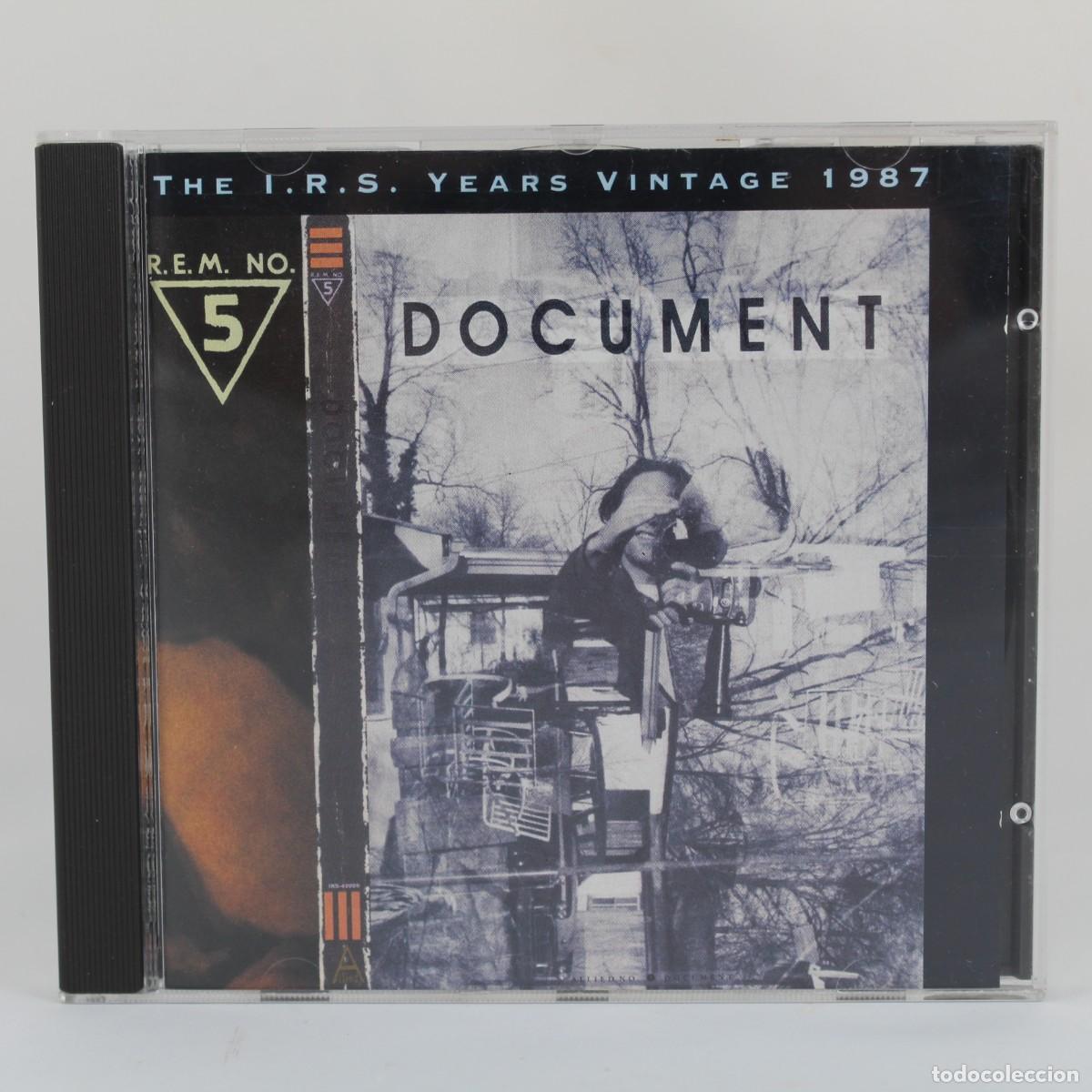 CDs de m&uacute;sica: R.E.M. Document The I.R.S. Years Vintage 1987 CD 1993 EMI 17 Tracks
