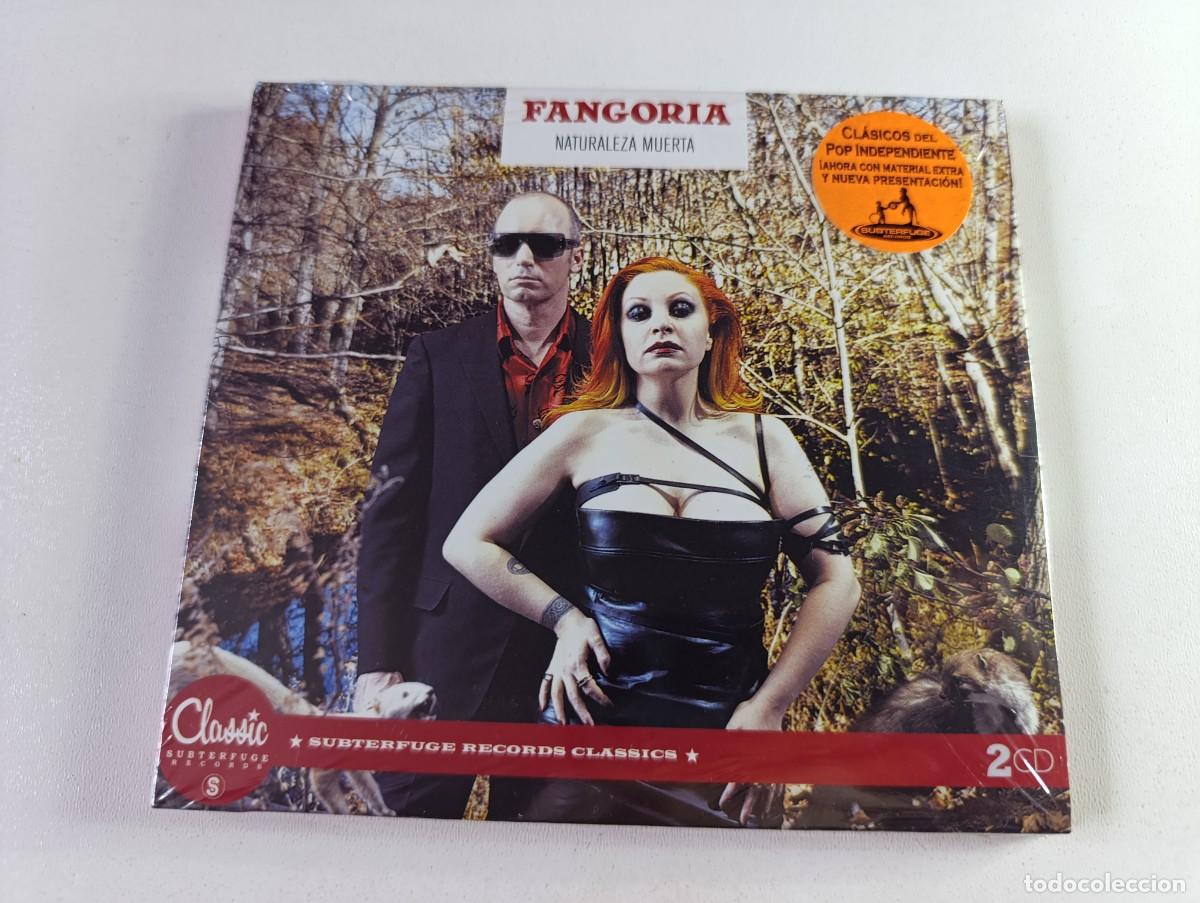 CDs de m&uacute;sica: FANGORIA 'Naturaleza Muerta' 2x CD &Aacute;lbum + Remixes 2008 NUEVO Precintado Classic Subterfuge Records