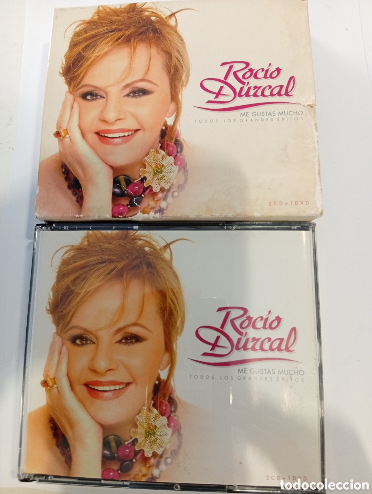 CDs de m&uacute;sica: Roc&iacute;o Durcal Me gustas mucho 2 CDs+ 1 dvd