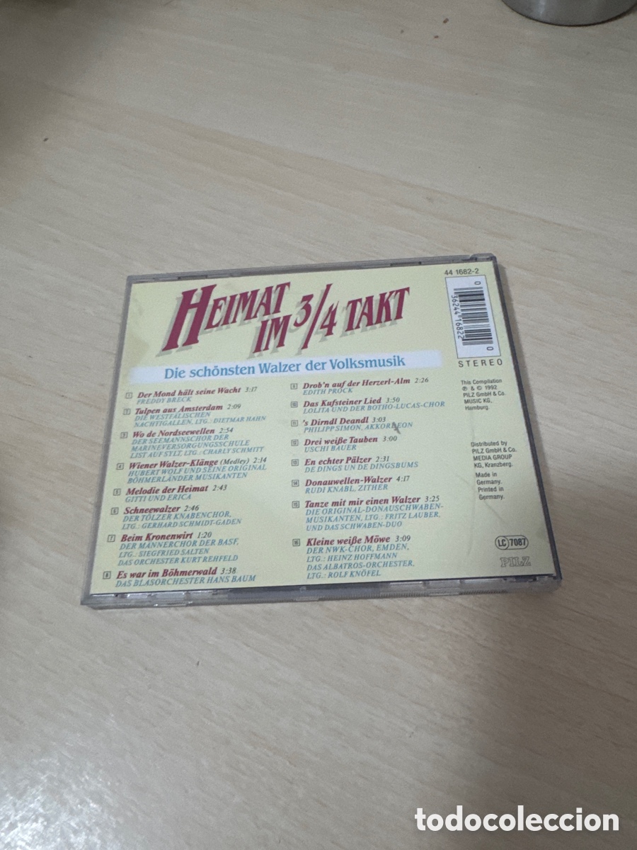 CDs de m&uacute;sica: CD HEIMAT IM 3/4 TAKT - Foto 3
