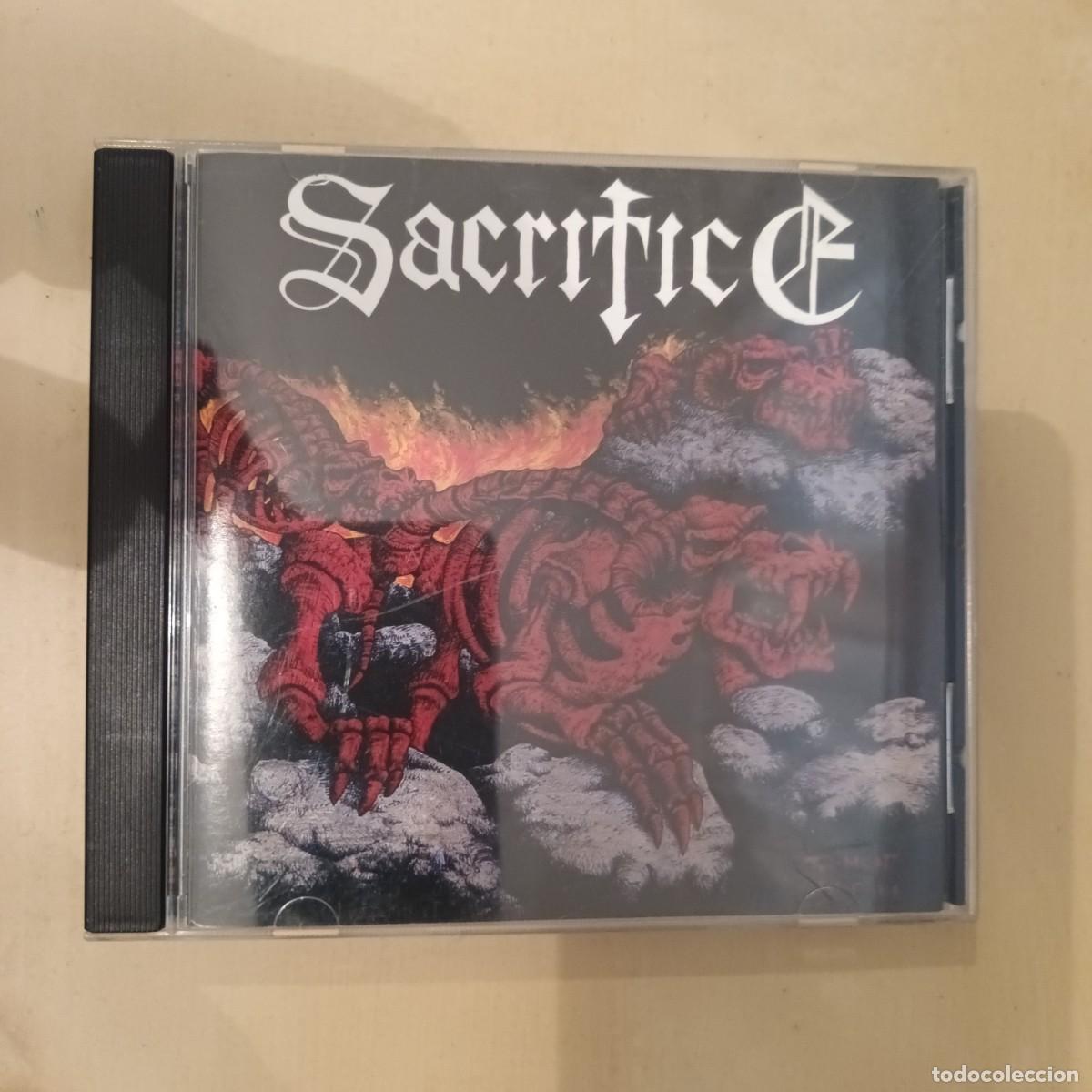 CDs de m&uacute;sica: Sacrifice , Torment In Fire , CD USA NO Oficial. Estado impecable. Thrash Speed Metal