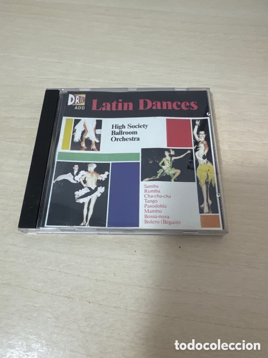 CDs de m&uacute;sica: CD LATIN DANCES DRIVE ADD
