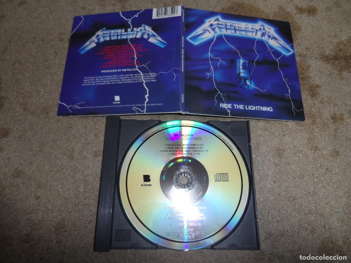 CDs de m&uacute;sica: Metallica - Ride the lightning