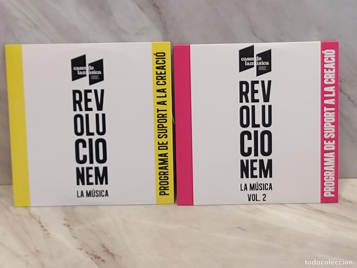 CDs de m&uacute;sica: REVOLUCIONEM LA M&Uacute;SICA | VOL. 1 + VOL. 2 | LOTE 2 CD | PROGRAMA DE SUPORT A LA CREACI&Oacute; 2019