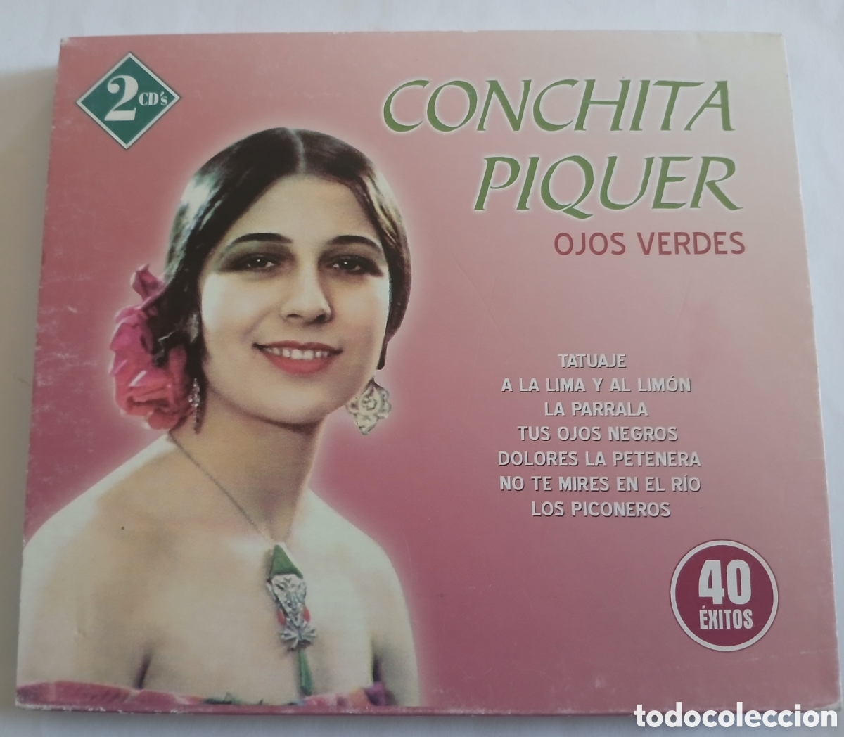CD de M&uacute;sica: CONCHITA PIQUER OJOS VERDES