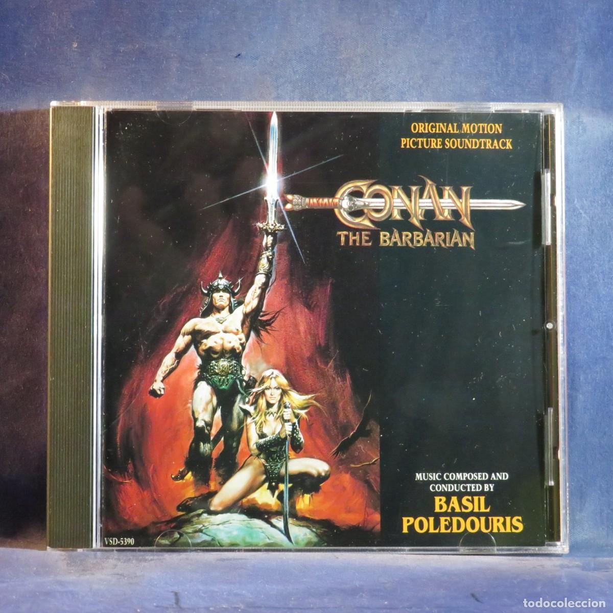 CDs de m&uacute;sica: BASIL POLEDOURIS &ndash; CONAN THE BARBARIAN (ORIGINAL MOTION PICTURE SOUNDTRACK) - CD