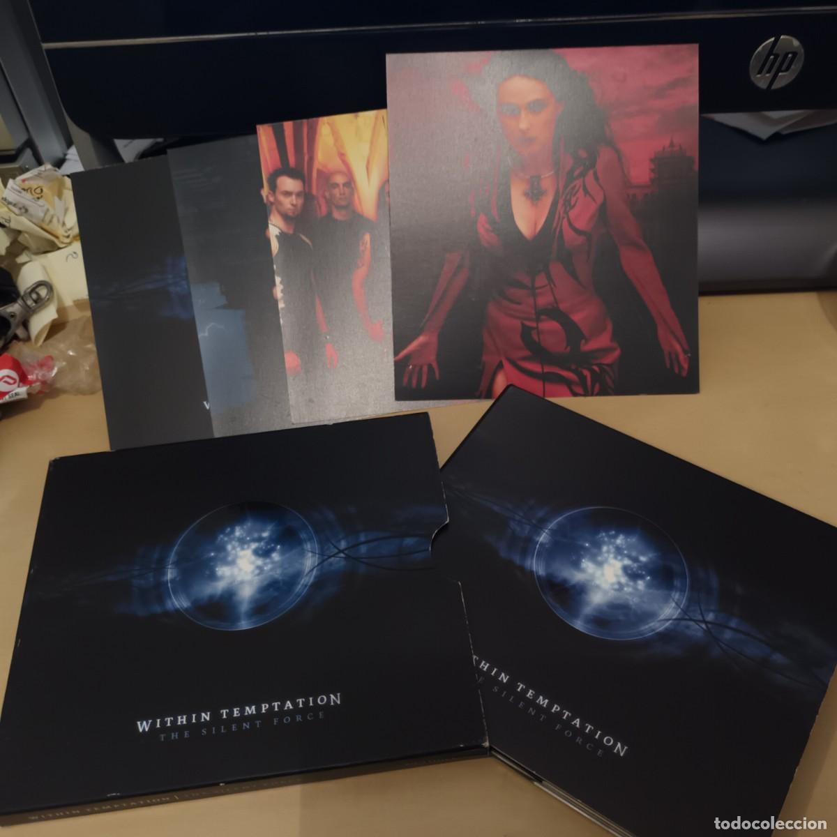 CDs de m&uacute;sica: Within Temptation , The Silent Force , CD 2004 Digipack. Oficial. Buen estado. Incluye Postales.