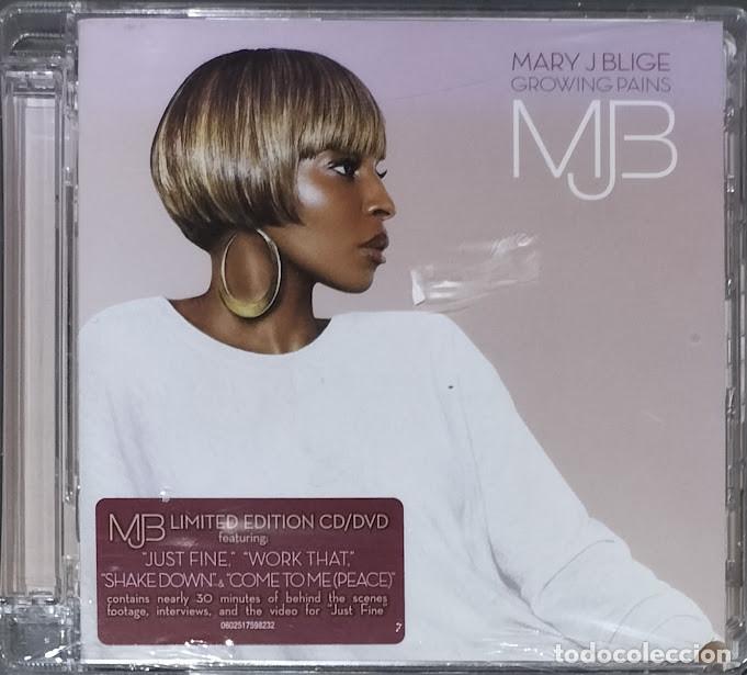 CDs de m&uacute;sica: Mary J Blige - Growing Pains - CD+DVD Geffen 2007. Nuevo, precintado.