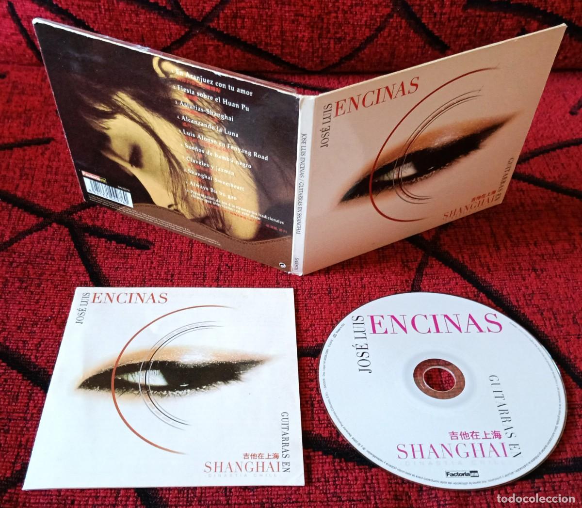 CDs de m&uacute;sica: JOSE LUIS ENCINAS ** GUITARRAS EN SHANGAI - DINASTIA CHILL ** CD 2004