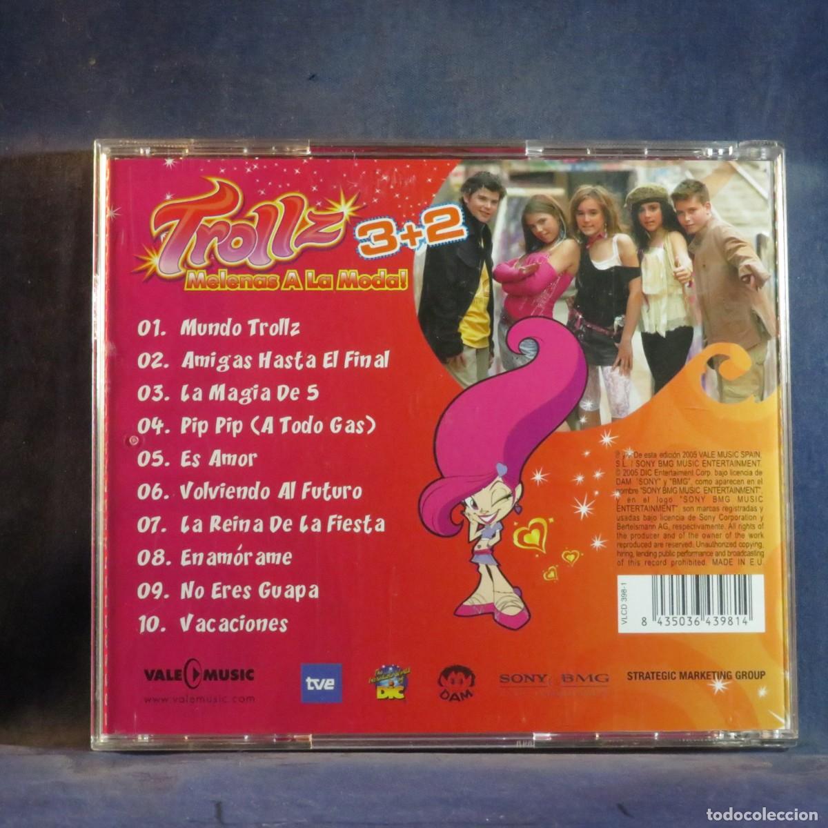 CDs de m&uacute;sica: 3+2 &ndash; TROLLZ: MELENAS A LA MODA - CD - Foto 2