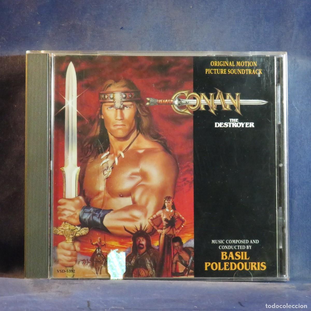 CDs de m&uacute;sica: BASIL POLEDOURIS &ndash; CONAN THE DESTROYER (ORIGINAL MOTION PICTURE SOUNDTRACK) - CD