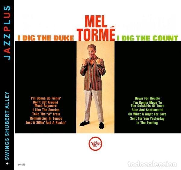 CDs de m&uacute;sica: Mel Torm&eacute; &lrm;&ndash; I Dig The Duke, I Dig The Count + Swings Shubert Alley