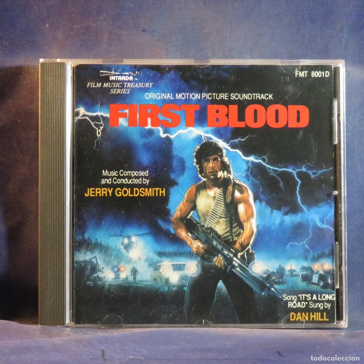 CDs de m&uacute;sica: JERRY GOLDSMITH &ndash; FIRST BLOOD (ORIGINAL MOTION PICTURE SOUNDTRACK) - CD